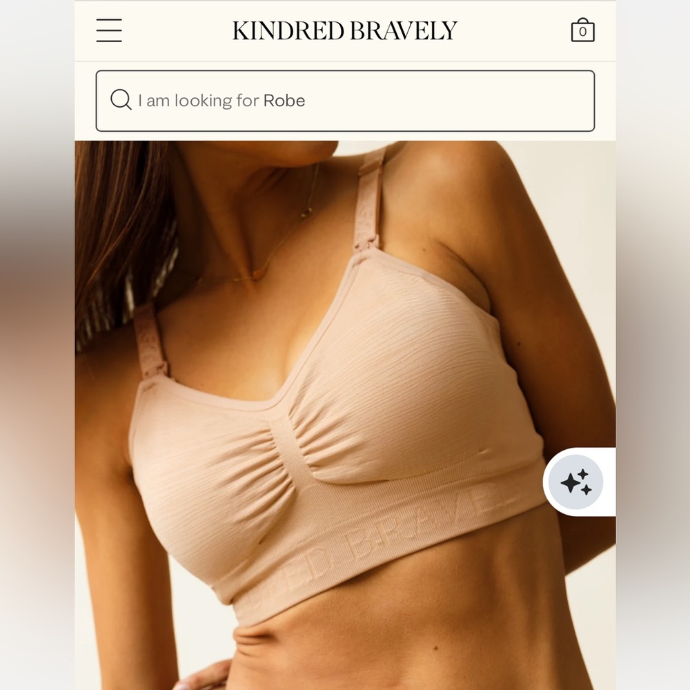 New Kindred Bravely Sublime Hands Free Pumping and Nursing Bra - Picture 6 of 7